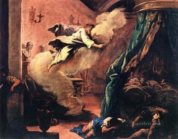 セバスティアーノ・リッチ Painting - アスクレピウスの壮大なマナーの夢 セバスティアーノ・リッチ